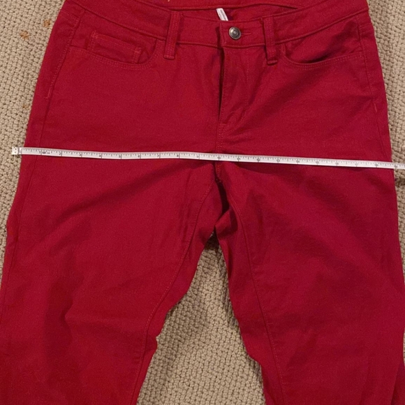 Ann Taylor modern skinny red jeans size 6 or 28 - Picture 9 of 9